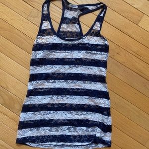 lace tank top